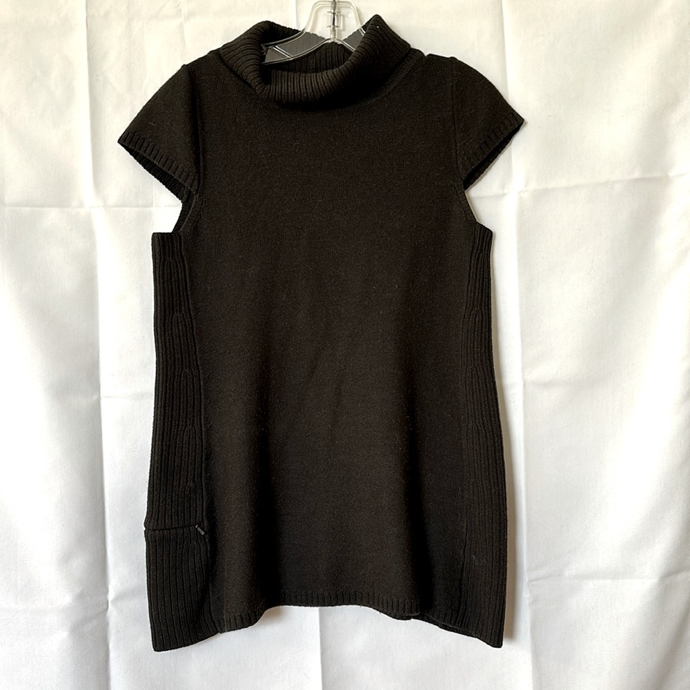 Chocolate merino wool sweater